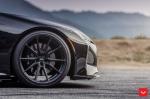 Lexus LC500 Obsidian on Vossen Wheels (HF-3) 2019 года